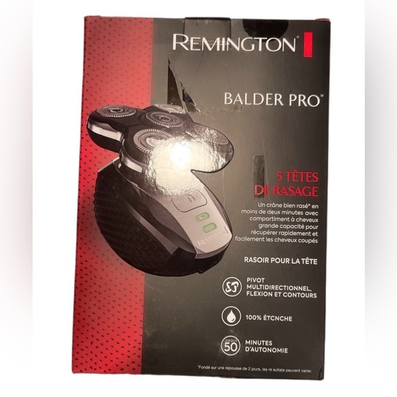 NIB Remington Balder Pro rotary Dual Track Smooth Flex Home Travel Head Shaver - Picture 2 of 3